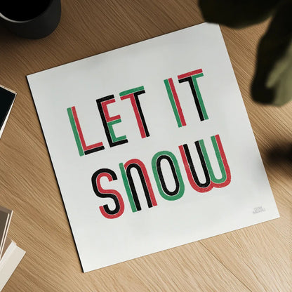 Christmas Sentiments III Black by Laura Marshall. Shown as a detailed flat fine art print, highlighting archival giclee quality. Available as an archival giclee rolled canvas, fine art paper, or poster print. SKU 65280a.