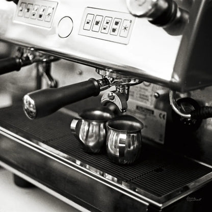 Coffeehouse I Crop by Laura Marshall. SKU 16597a. Archival Giclee Fine art print for wall decor.