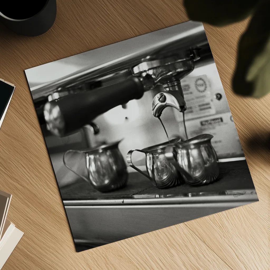 Coffeehouse II Crop by Laura Marshall. Shown as a detailed flat fine art print, highlighting archival giclee quality. Available as an archival giclee rolled canvas, fine art paper, or poster print. SKU 16598a.