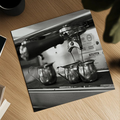 Coffeehouse II Crop by Laura Marshall. Shown as a detailed flat fine art print, highlighting archival giclee quality. Available as an archival giclee rolled canvas, fine art paper, or poster print. SKU 16598a.