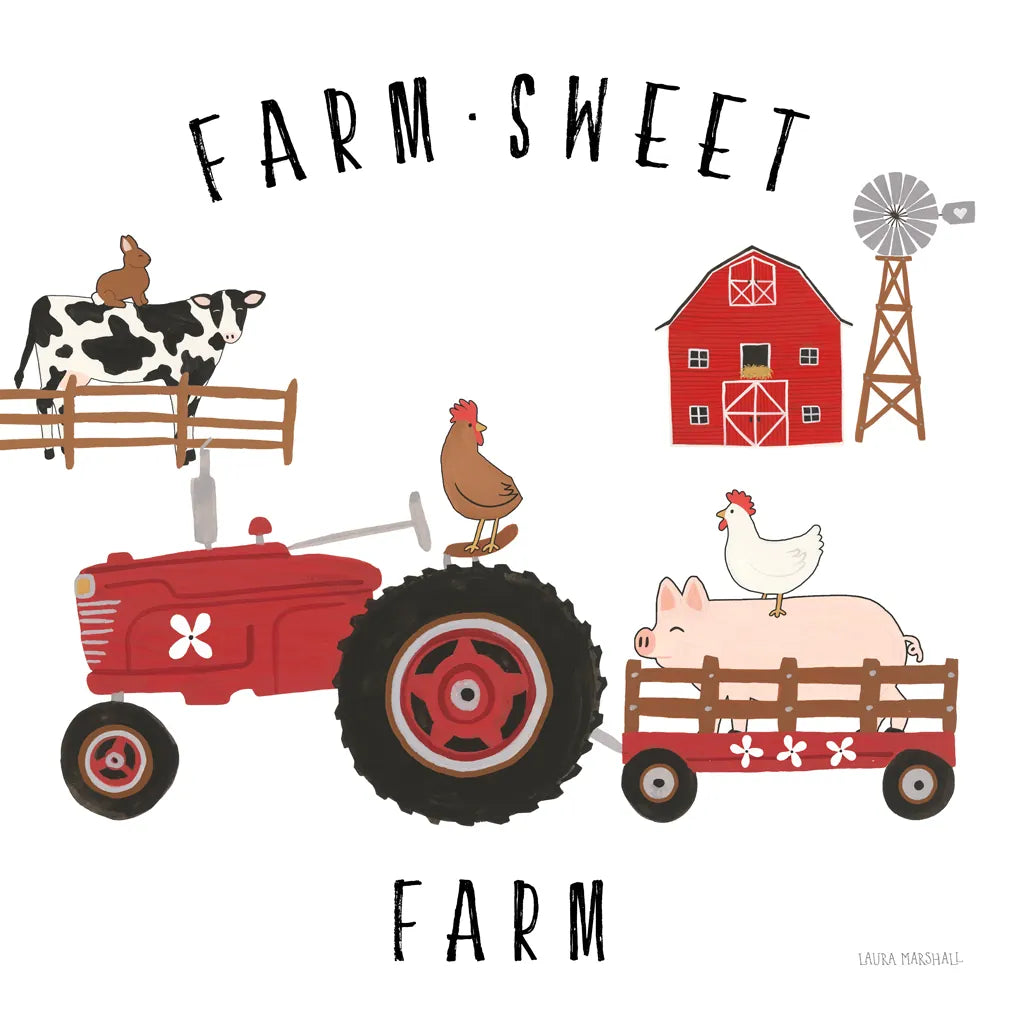 Country Roads V v2 by Laura Marshall. SKU 101779a. Archival Giclee Fine art print for wall decor.