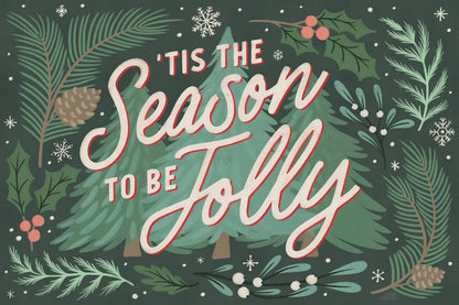 Cozy Christmas I by Laura Marshall. SKU 88766i. Archival Giclee Fine art print for wall decor.