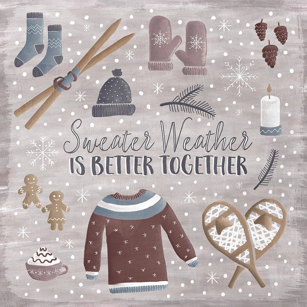 Cozy Winter I by Laura Marshall. SKU 30698a. Archival Giclee Fine art print for wall decor.