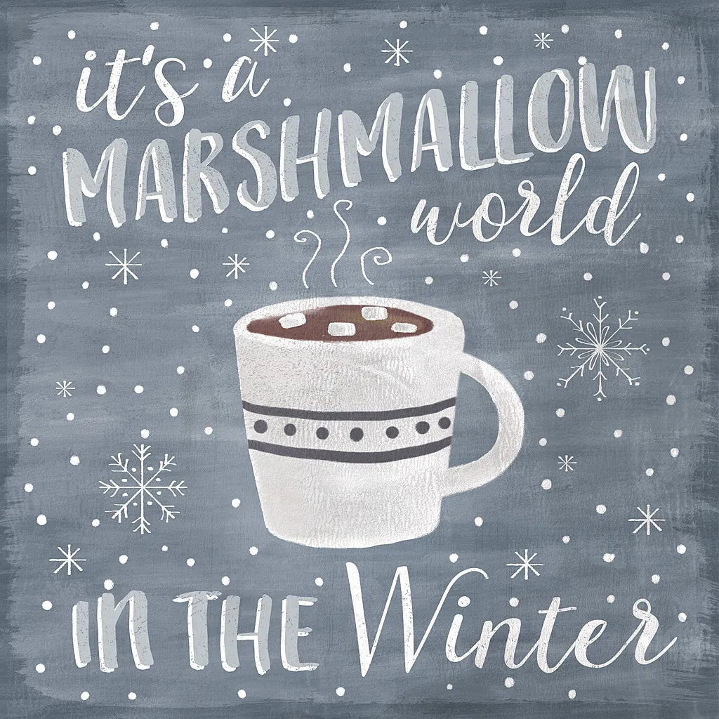 Cozy Winter VII by Laura Marshall. SKU 30704a. Archival Giclee Fine art print for wall decor.