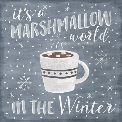 Cozy Winter VII by Laura Marshall. SKU 30704a. Archival Giclee Fine art print for wall decor.