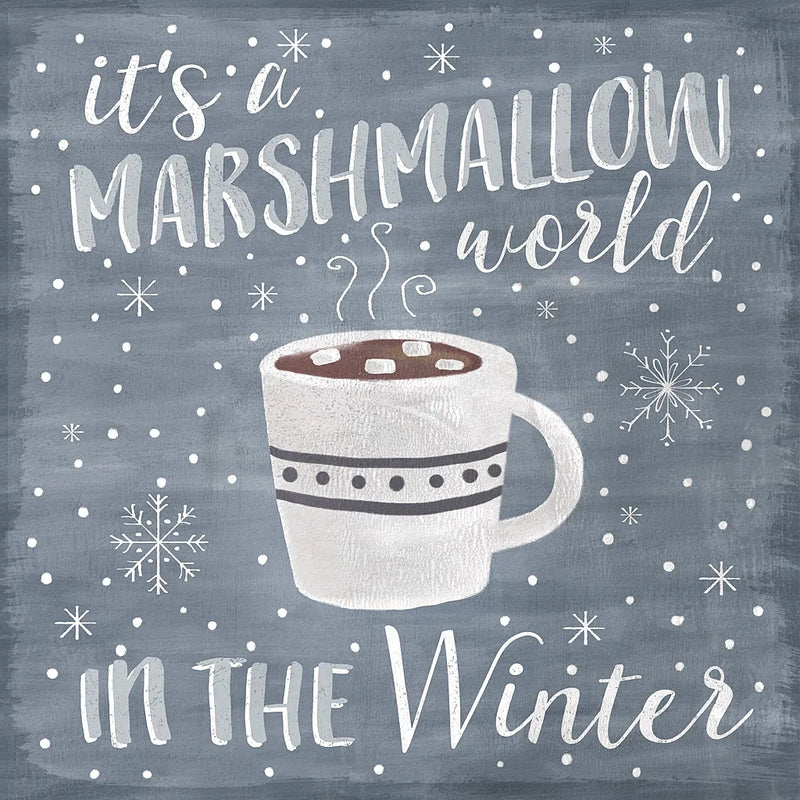 Cozy Winter VII by Laura Marshall. SKU 30704a. Archival Giclee Fine art print for wall decor.