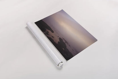 Crescent Bay I by Laura Marshall. shown as a rolled paper print. Available as archival giclee rolled canvas, fine art paper, or poster print. SKU 42967i.