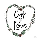 Cup of Love by Laura Marshall. SKU 55538a. Archival Giclee Fine art print for wall decor.