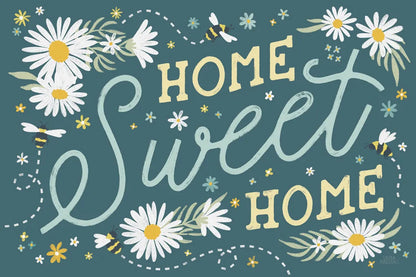 Daisy Garden I by Laura Marshall. SKU 80453i. Archival Giclee Fine art print for wall decor.