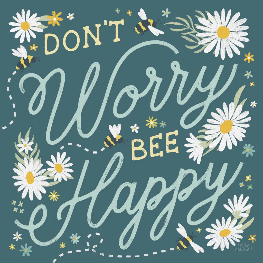 Daisy Garden II by Laura Marshall. SKU 80454a. Archival Giclee Fine art print for wall decor.