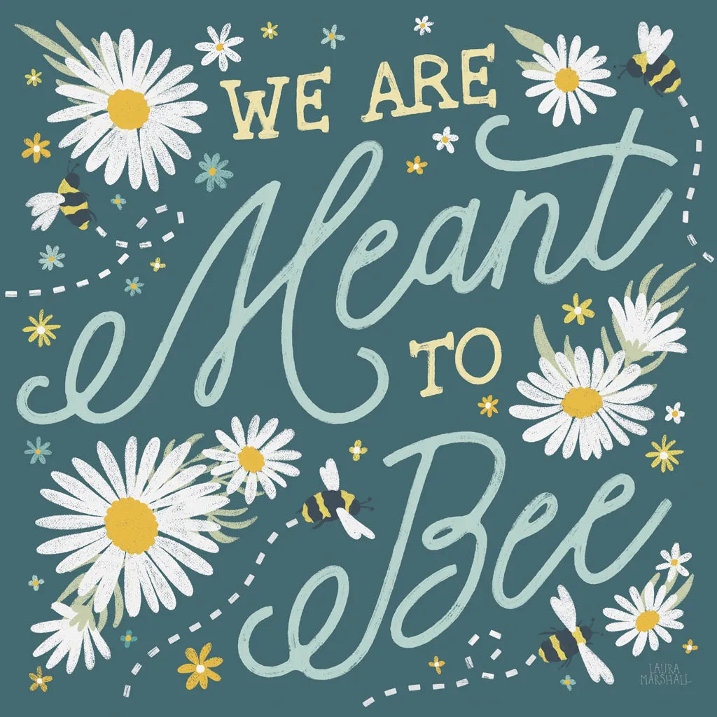 Daisy Garden III by Laura Marshall. SKU 80455a. Archival Giclee Fine art print for wall decor.