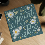 Daisy Garden III by Laura Marshall. Shown as a detailed flat fine art print, highlighting archival giclee quality. Available as an archival giclee rolled canvas, fine art paper, or poster print. SKU 80455a.