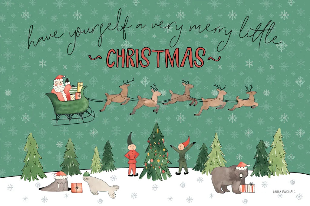 December 25th II by Laura Marshall. SKU 52122i. Archival Giclee Fine art print for wall decor.