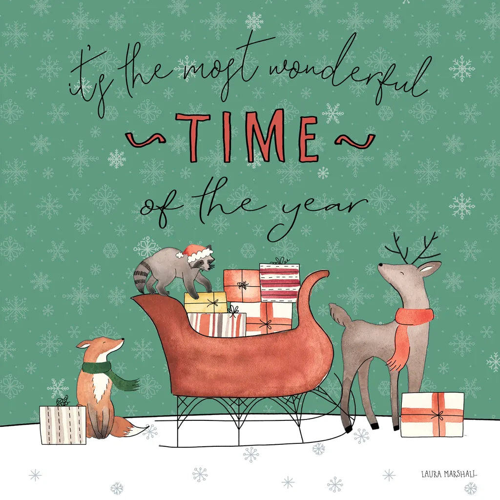 December 25th III by Laura Marshall. SKU 52123a. Archival Giclee Fine art print for wall decor.