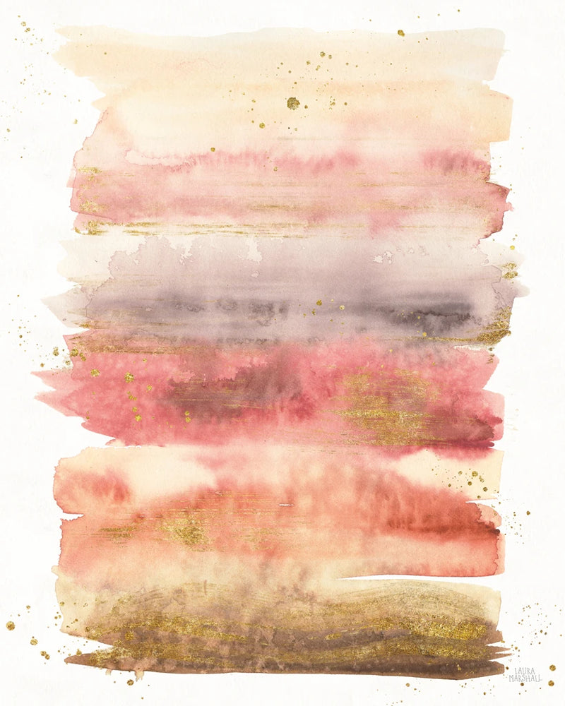 Desert Blooms Abstract I by Laura Marshall