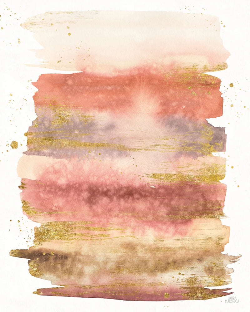 Desert Blooms Abstract II by Laura Marshall