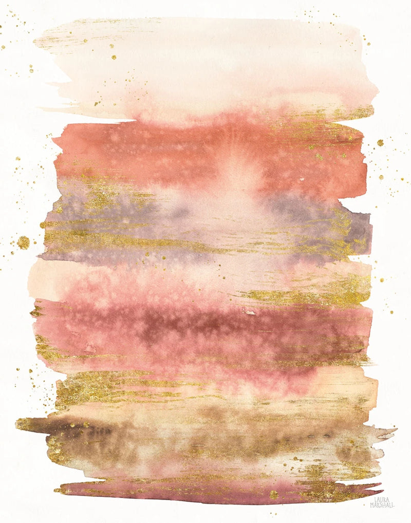 Desert Blooms Abstract II by Laura Marshall