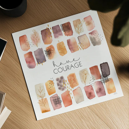 Desert Blooms VII by Laura Marshall. Shown as a detailed flat fine art print, highlighting archival giclee quality. Available as an archival giclee rolled canvas, fine art paper, or poster print. SKU 67775a.