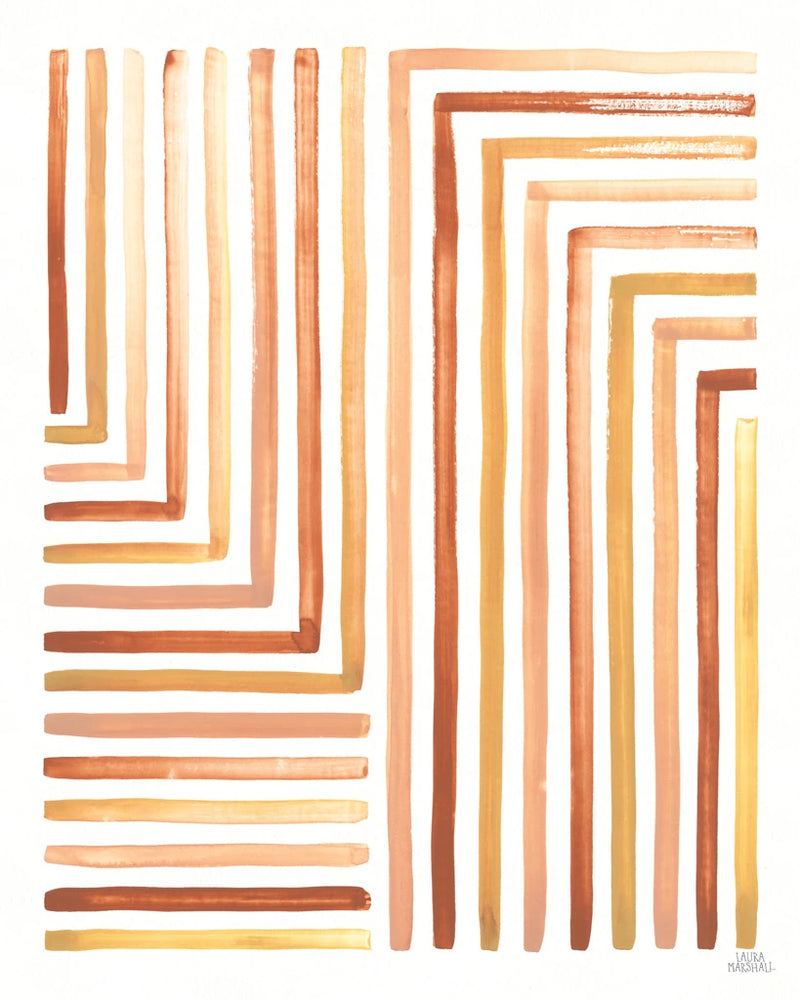 Desert Sunset III by Laura Marshall