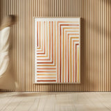 Desert Sunset III SP by Laura Marshall. shown as over sized large wall art. Available as an archival giclee rolled canvas, fine art paper, or poster print. SKU 76897h.
