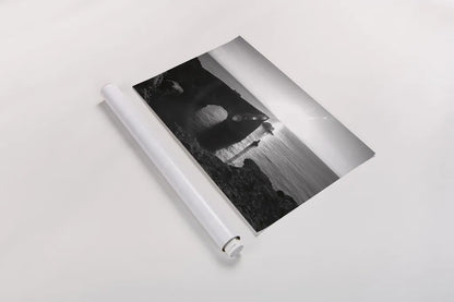 Dyrholaey by Laura Marshall. shown as a rolled paper print. Available as archival giclee rolled canvas, fine art paper, or poster print. SKU 64398i.