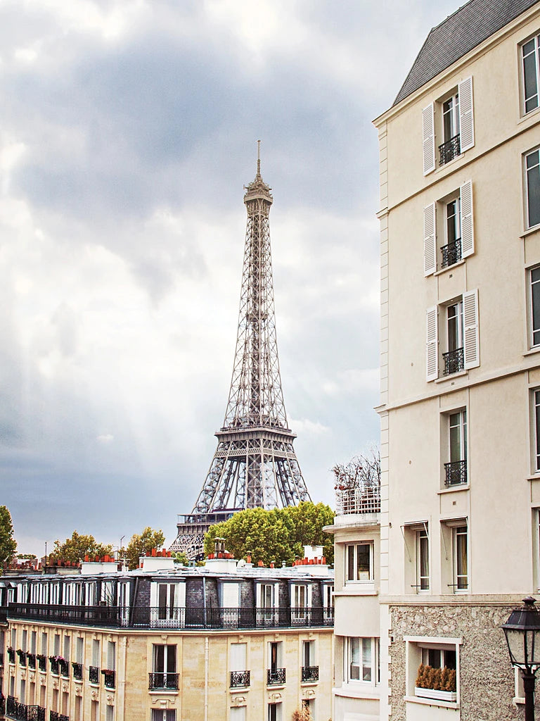 Eiffel View I Crop by Laura Marshall