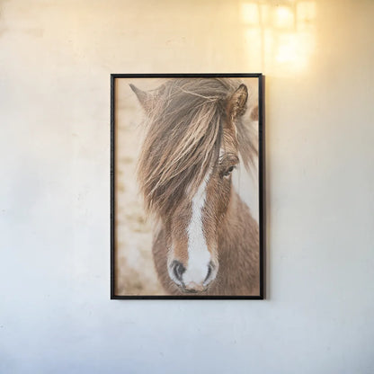 Elska II by Laura Marshall. shown as a paper print in a black flame. Available as a archival giclee rolled canvas, fine art paper, or poster print. SKU 49816h.