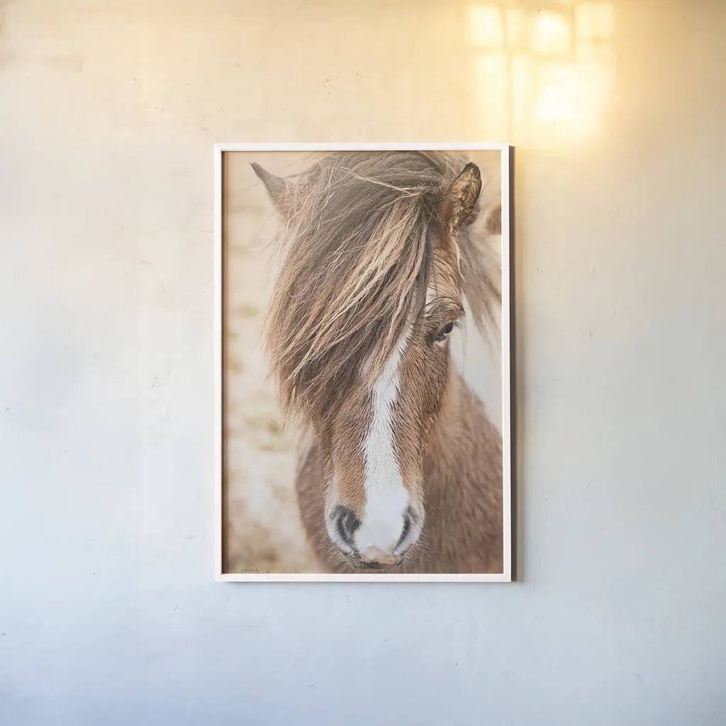 Elska II by Laura Marshall. shown as a paper print in a white frame. Available as a archival giclee rolled canvas, fine art paper, or poster print. SKU 49816h.