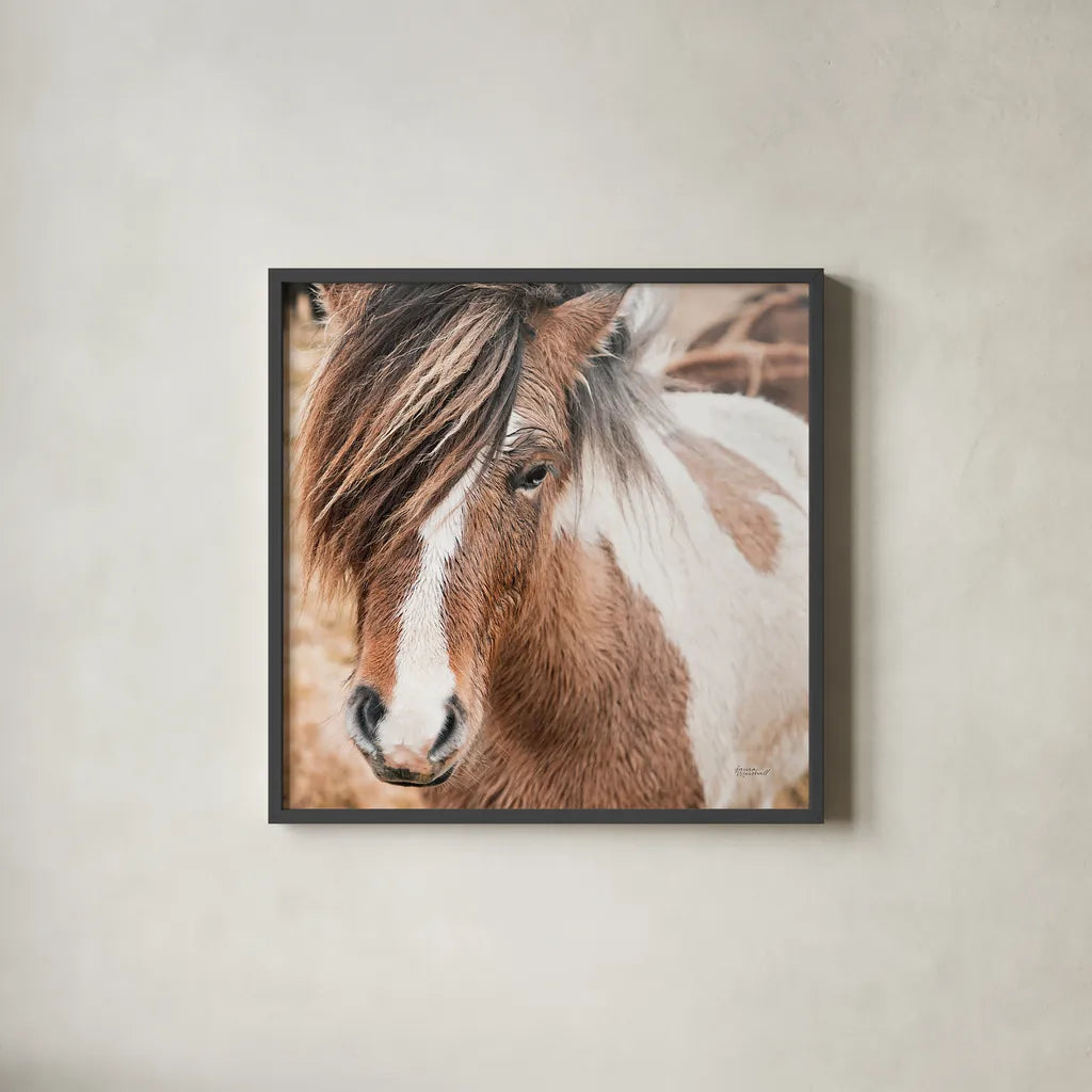 Elska IV by Laura Marshall. Shown in a sleek black glass frame for a contemporary gallery look. Available as an archival giclee rolled canvas, fine art paper, or poster print. SKU 49820a.