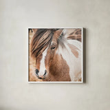 Elska IV by Laura Marshall. Shown in a crisp white glass frame for a clean and minimalist style. Available as an archival giclee rolled canvas, fine art paper, or poster print. SKU 49820a.