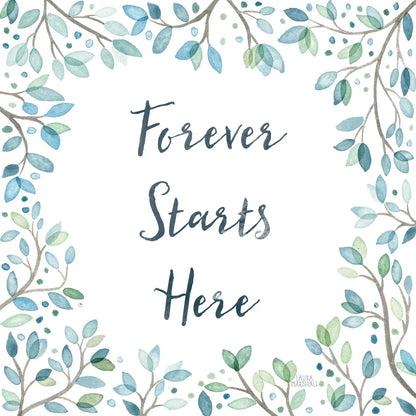 Enchanted Forest II Sq by Laura Marshall. SKU 55624a. Archival Giclee Fine art print for wall decor.