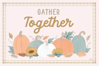 Festive Friendsgiving I by Laura Marshall. SKU 80539i. Archival Giclee Fine art print for wall decor.