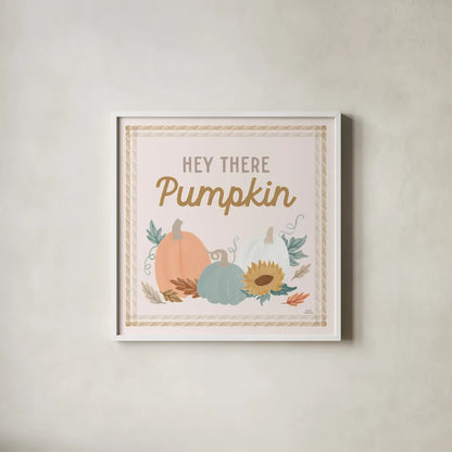 Festive Friendsgiving II by Laura Marshall. Shown in a crisp white glass frame for a clean and minimalist style. Available as an archival giclee rolled canvas, fine art paper, or poster print. SKU 80540a.