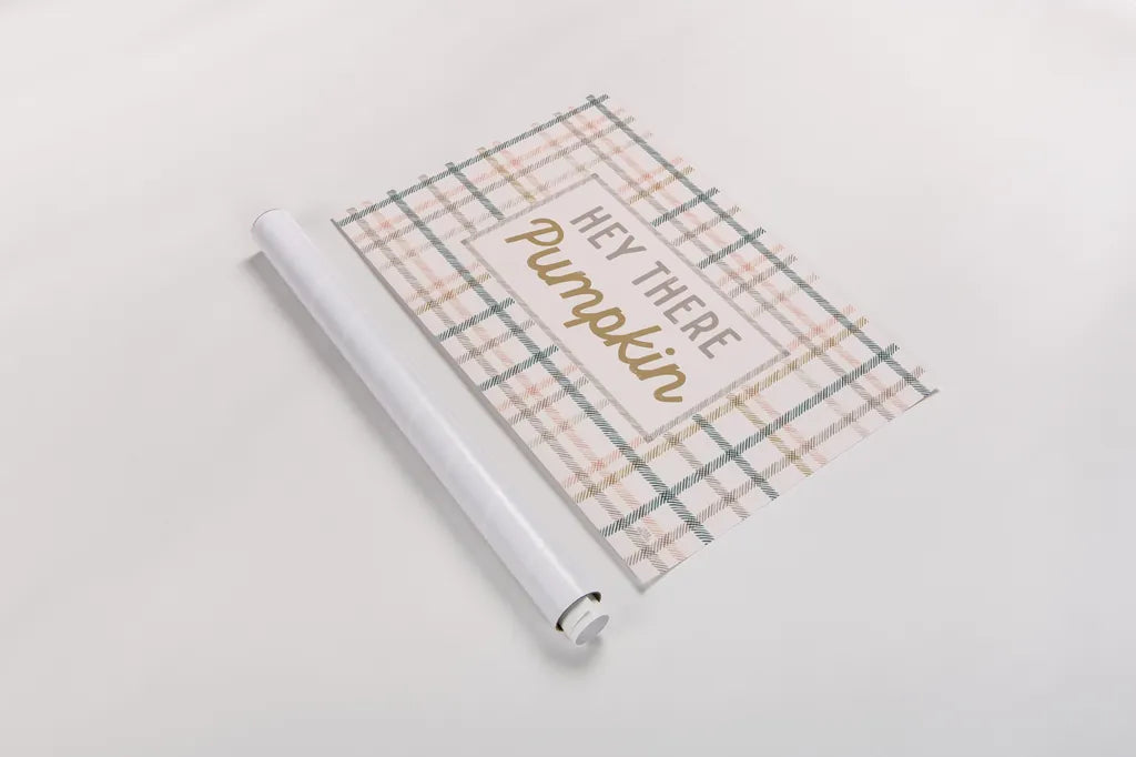 Festive Friendsgiving IV by Laura Marshall. shown as a rolled paper print. Available as archival giclee rolled canvas, fine art paper, or poster print. SKU 80542i.