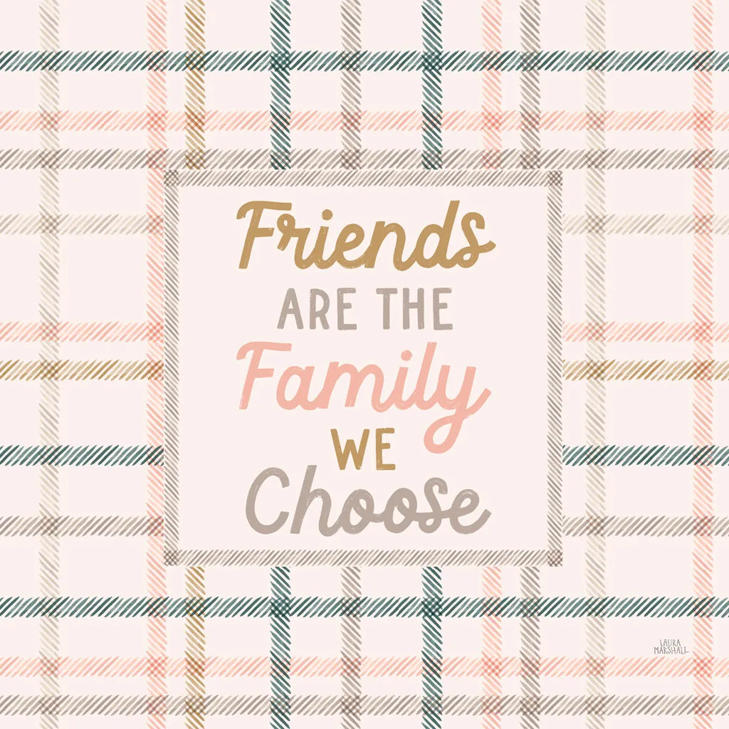 Festive Friendsgiving V by Laura Marshall. SKU 80543a. Archival Giclee Fine art print for wall decor.