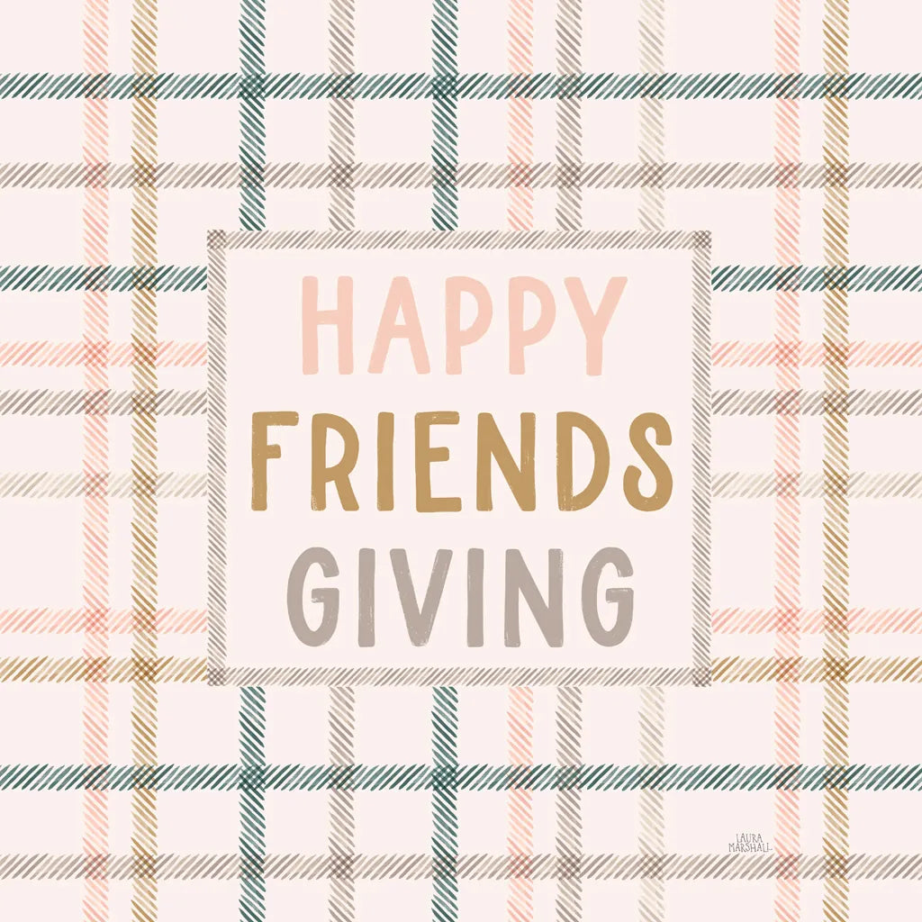 Festive Friendsgiving VI by Laura Marshall. SKU 80544a. Archival Giclee Fine art print for wall decor.