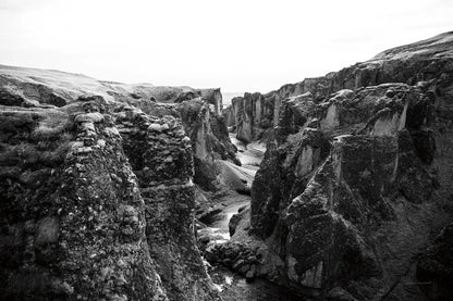 Fjadrargljufur by Laura Marshall. SKU 64393i. Archival Giclee Fine art print for wall decor.