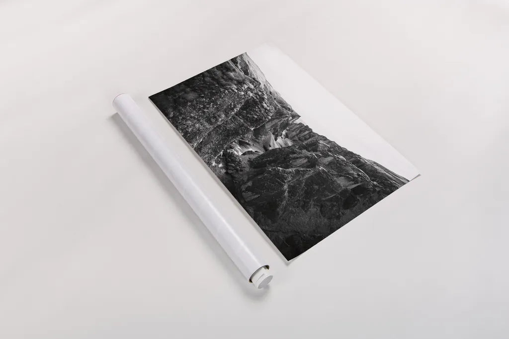 Fjadrargljufur by Laura Marshall. shown as a rolled paper print. Available as archival giclee rolled canvas, fine art paper, or poster print. SKU 64393i.