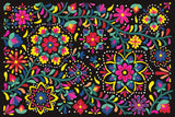 Floral Fiesta I by Laura Marshall. SKU 41498i. Archival Giclee Fine art print for wall decor.