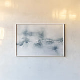 Flow by Laura Marshall. shown as a paper print in a white frame. Available as a archival giclee rolled canvas, fine art paper, or poster print. SKU 31245i.