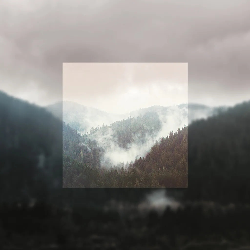 Framed Landscape I by Laura Marshall. SKU 25134a. Archival Giclee Fine art print for wall decor.