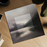 Framed Landscape II by Laura Marshall. Shown as a detailed flat fine art print, highlighting archival giclee quality. Available as an archival giclee rolled canvas, fine art paper, or poster print. SKU 25135a.