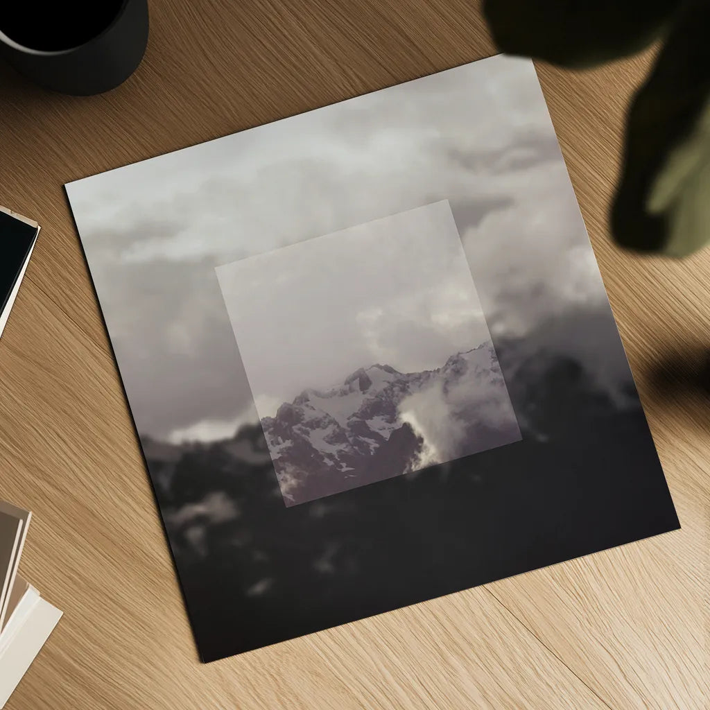 Framed Landscape IV by Laura Marshall. Shown as a detailed flat fine art print, highlighting archival giclee quality. Available as an archival giclee rolled canvas, fine art paper, or poster print. SKU 25137a.