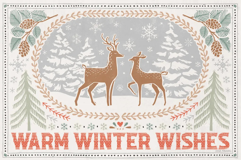 Frosty Forest I White by Laura Marshall. SKU 87879i. Archival Giclee Fine art print for wall decor.