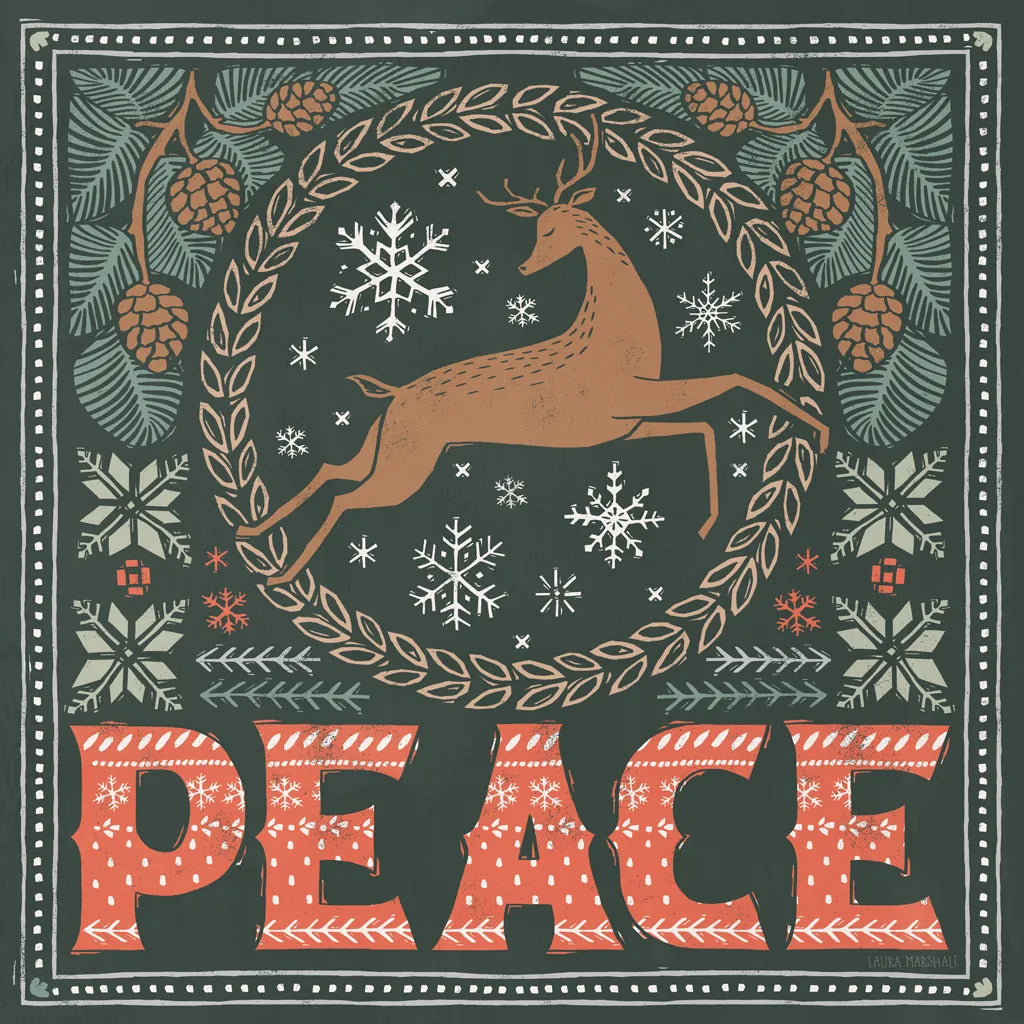 Frosty Forest IV by Laura Marshall. SKU 87873a. Archival Giclee Fine art print for wall decor.