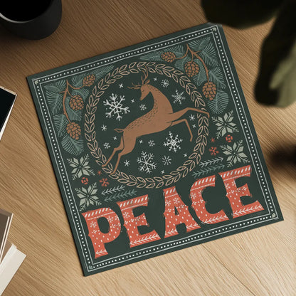 Frosty Forest IV by Laura Marshall. Shown as a detailed flat fine art print, highlighting archival giclee quality. Available as an archival giclee rolled canvas, fine art paper, or poster print. SKU 87873a.