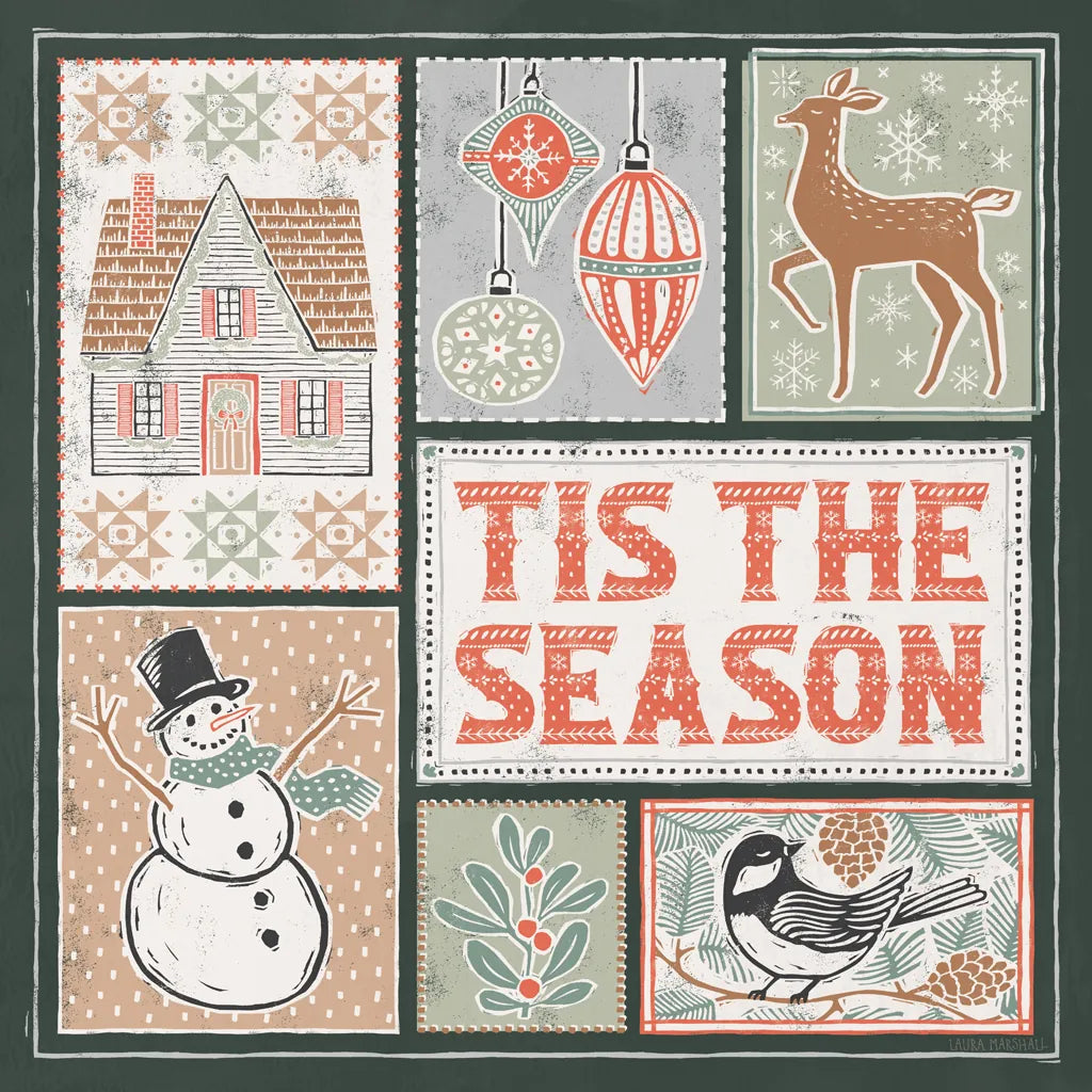 Frosty Forest IX by Laura Marshall. SKU 87878a. Archival Giclee Fine art print for wall decor.