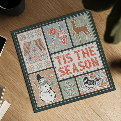 Frosty Forest IX by Laura Marshall. Shown as a detailed flat fine art print, highlighting archival giclee quality. Available as an archival giclee rolled canvas, fine art paper, or poster print. SKU 87878a.