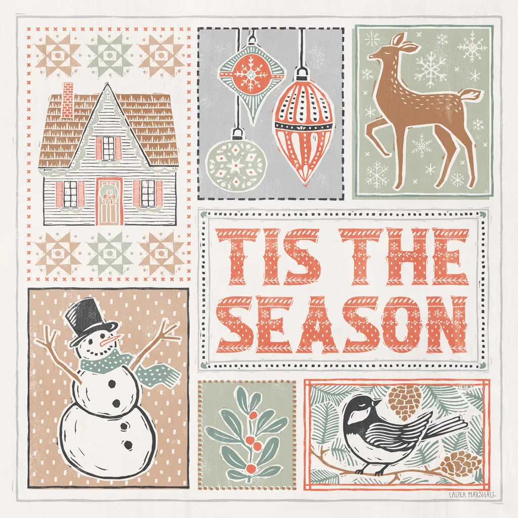 Frosty Forest IX White by Laura Marshall. SKU 87887a. Archival Giclee Fine art print for wall decor.