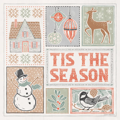 Frosty Forest IX White by Laura Marshall. SKU 87887a. Archival Giclee Fine art print for wall decor.